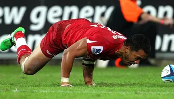 Digby Ioane's Try And Unbelievable Celebration Against The Bulls ...