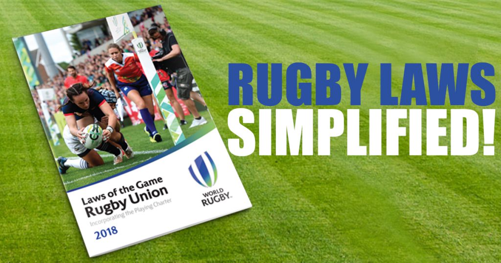 New simplified rugby law book launched for 2018 RugbyDump Rugby