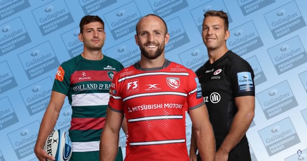 These are the 3 leading Premiership try scorers, but only one has made the England squad