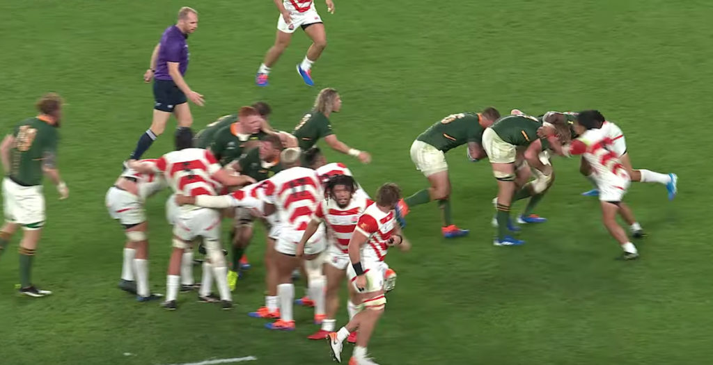 WATCH: Springboks score EPIC try after half pitch driving maul