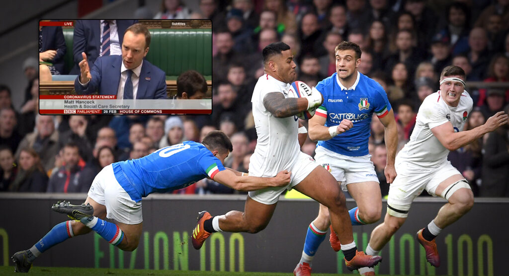 England Fixture Discussed In Parliament As Virus Outbreak Looks Set To Cause More Disruptions Rugbydump Rugby News Videos