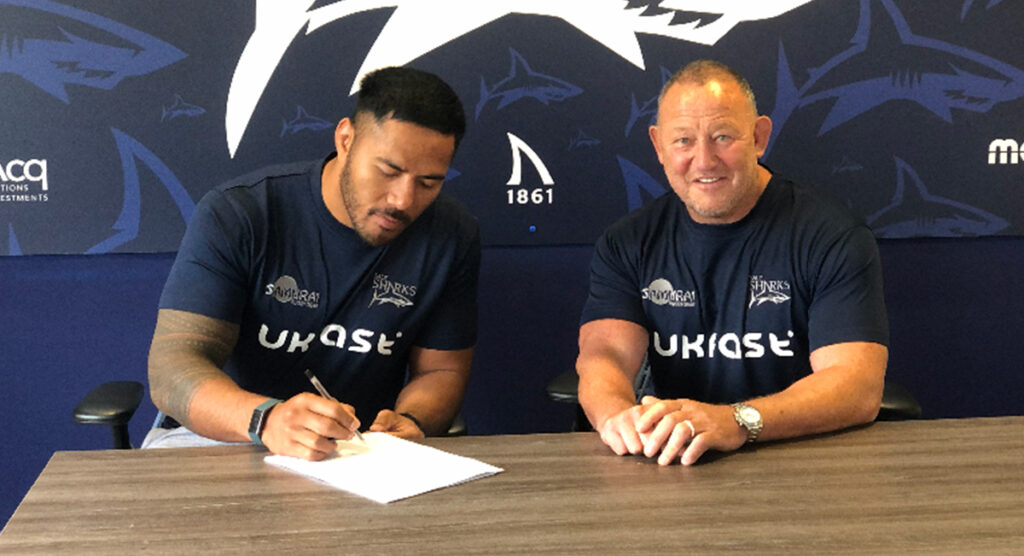 Sale Sharks confirm signing of England centre Manu Tuilagi