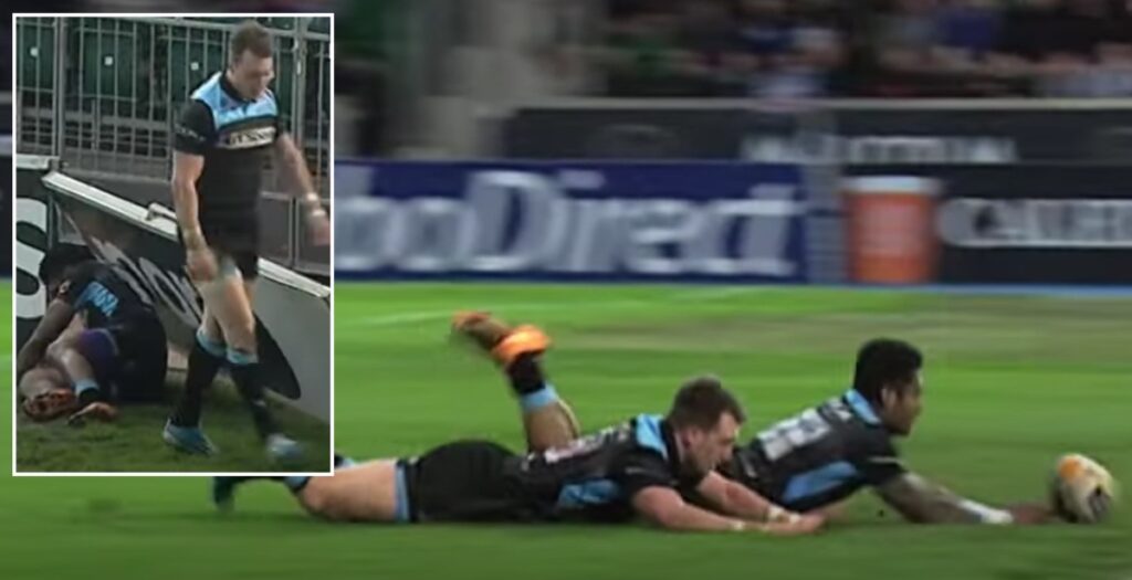 The time Stuart Hogg was denied a hat trick by his OWN teammate