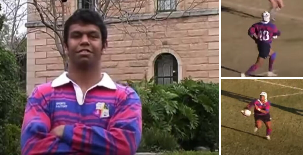Kurtley Beale's schoolboy highlights are so good they don't even look real