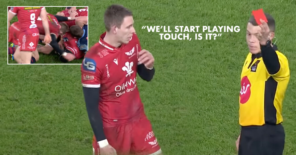 Liam Williams Suspended Despite On Field Protestations Rugbydump Rugby News Videos