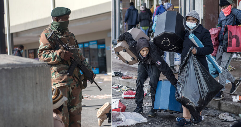Unrest in South Africa causes the cancellation of more matches