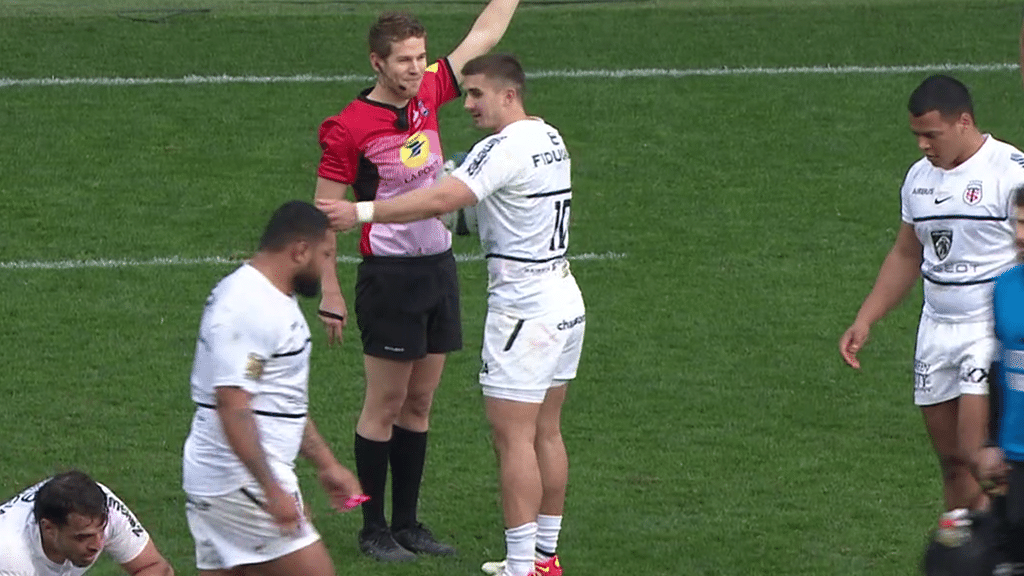 WATCH: France international Thomas Ramos forgets he’s French when speaking to referee