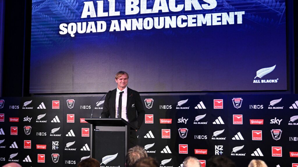 Scott Robertson names first squad as All Blacks coach