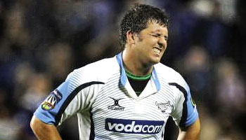 Blue Bulls' Derick Kuun cited for striking Bismarck du Plessis below the belt