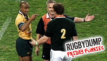 Friday Funnies - George Gregan clearing up who the ref is