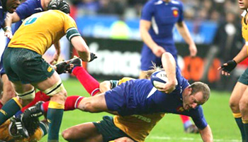 Huge Wallaby defence vs France in 2004 | RugbyDump - Rugby News & Videos