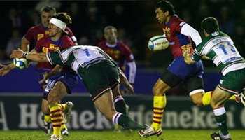 Leicester beat Perpignan at Welford Road