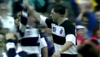 Barbarians Brilliance - Phil Davies try from 1990