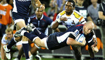 New boys the Melbourne Rebels upset the Brumbies