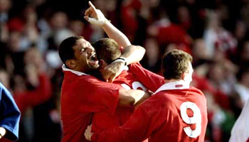 Wales vs England - Wembley Stadium - 1999