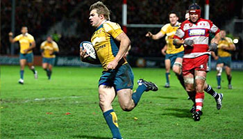 Australia open their tour with a good win over Gloucester